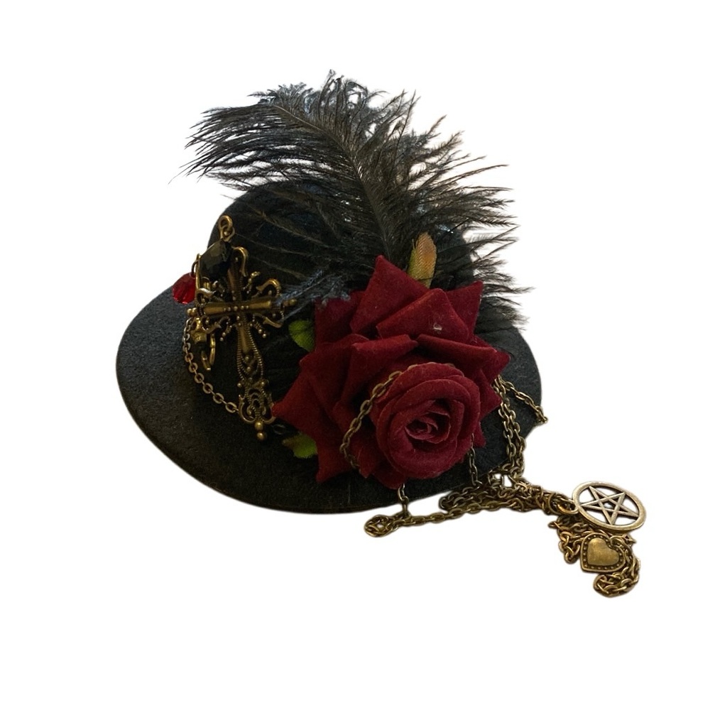 Vintage Mini Hat Hair Clip